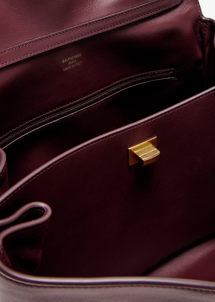 Balenciaga Rodeo medium handbag for Women - Burgundy in UAE
