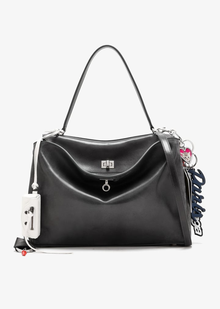トートバッグ BALENCIAGA FW25 RODEO TOP HANDLE M (789772 2AA4U2909) Balenciaga Rodeo Top Handle M - Black - Women | 7897722AA4V1000