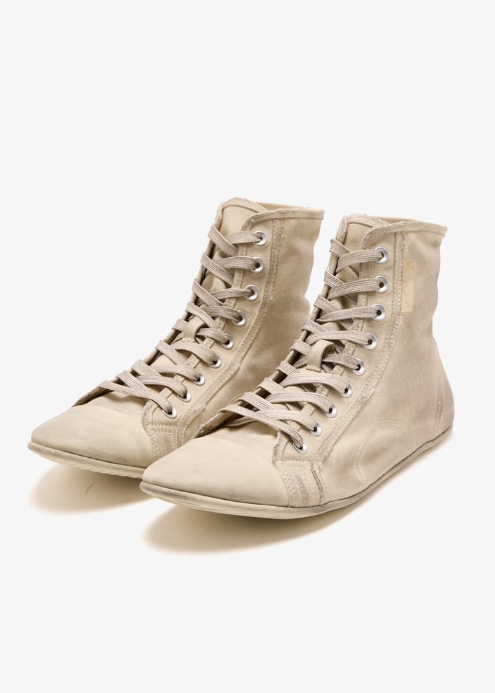 Balenciaga Paris Ultra Flat high top sneakers for Men - Cream in