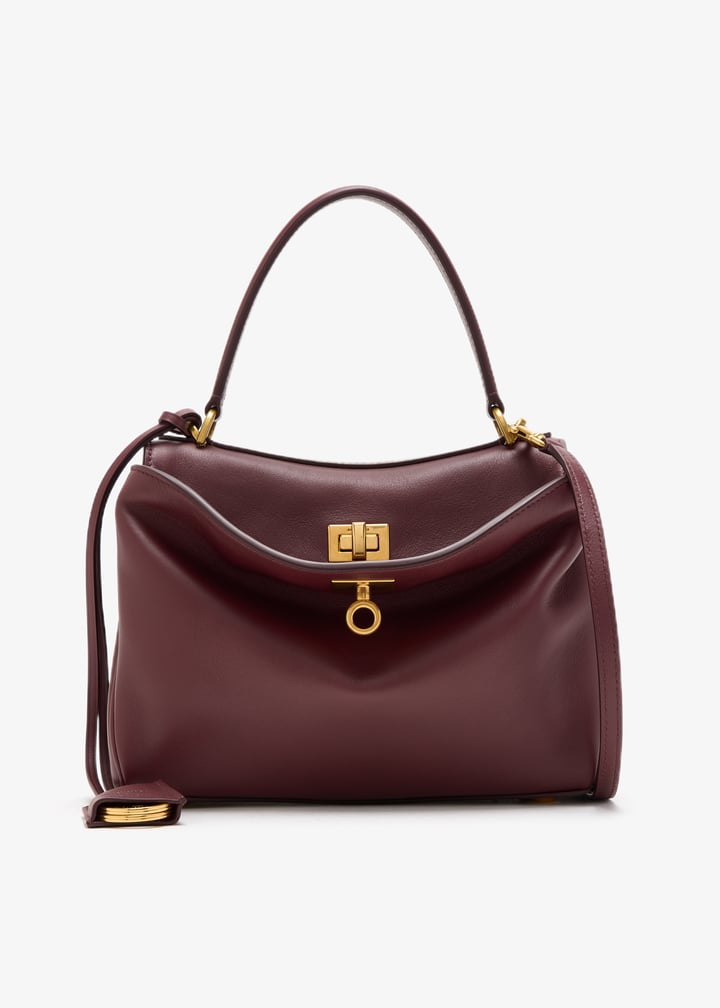 Balenciaga Rodeo mini handbag for Women - Burgundy in UAE