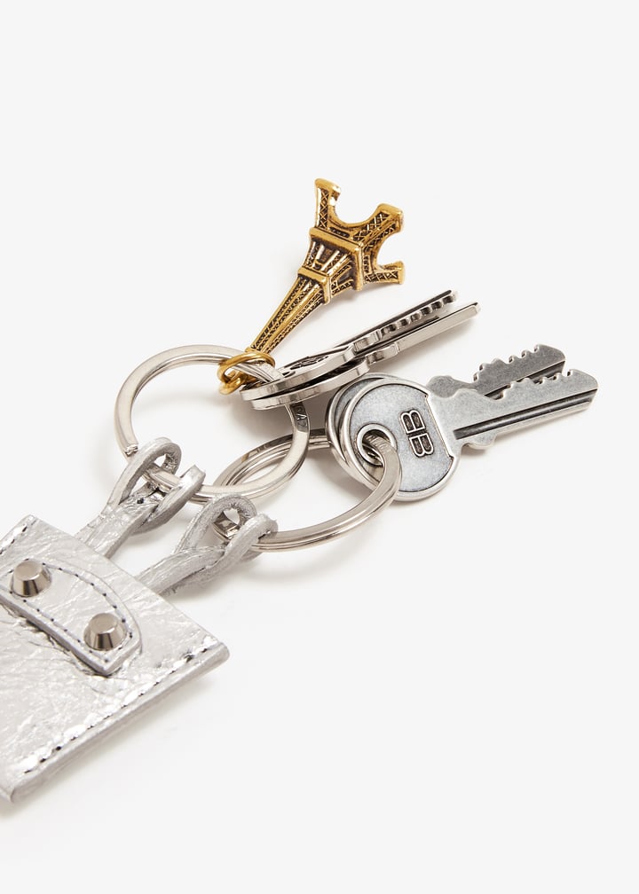 Balenciaga Le City Eiffel charm for Women - Silver in UAE