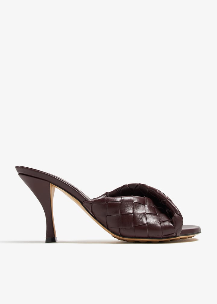 サンダル・ミュール BOTTEGA VENETA Brown Riva mule sandals BOTTEGA VENETA - Brown Riva mule sandals | Leam Roma