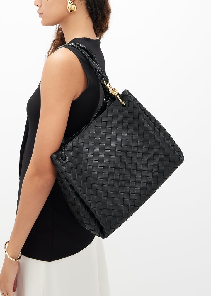 Bottega Veneta Large Parachute bag for Women - Black in KSA