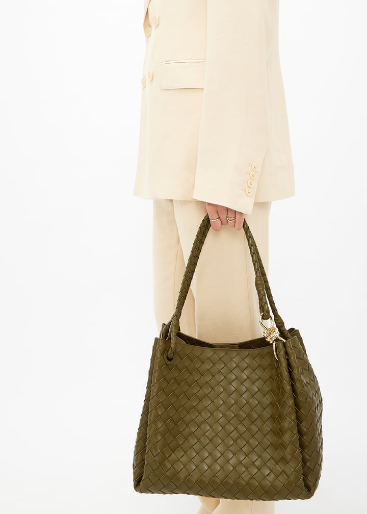 Bottega Veneta Large Parachute bag for Women - Green in UAE