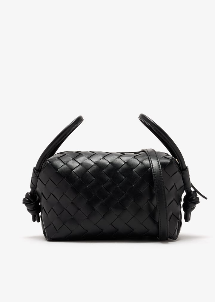 Bottega Veneta Small Top Handle Loop bag for Women - Black