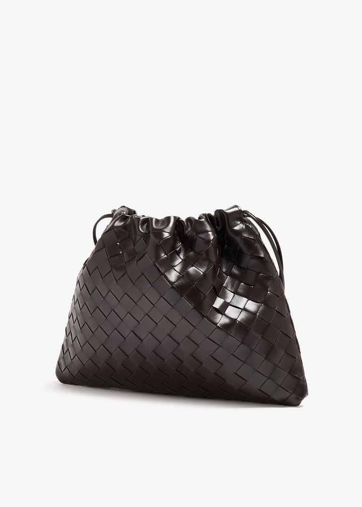 Bottega Veneta Medium Dustbag clutch for Women - Brown in
