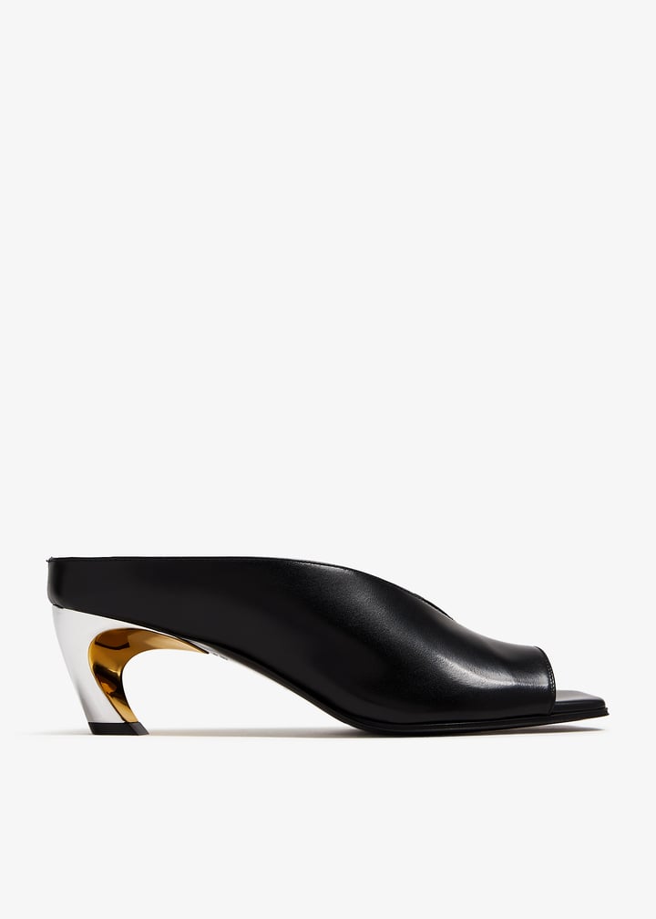 McQueen Armadillo mules for Women - Black in UAE | Level Shoes