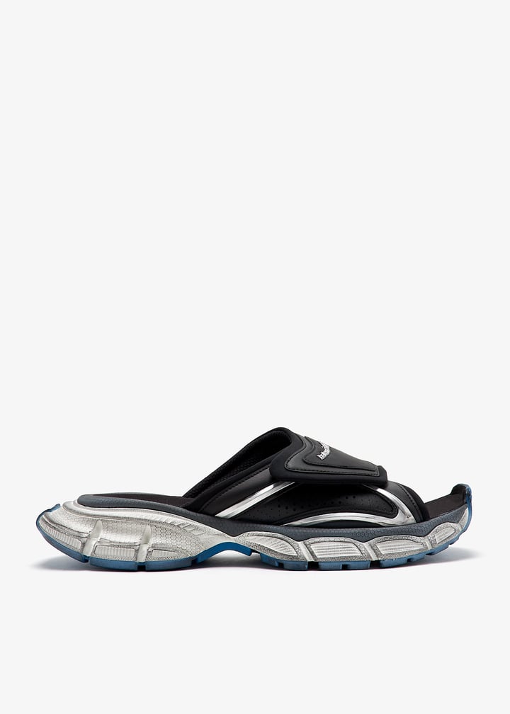 【BALENCIAGA】3xl Slide Sandal スライドサンダル Balenciaga 3Xl Slide Sandal in Black for Men | Lyst