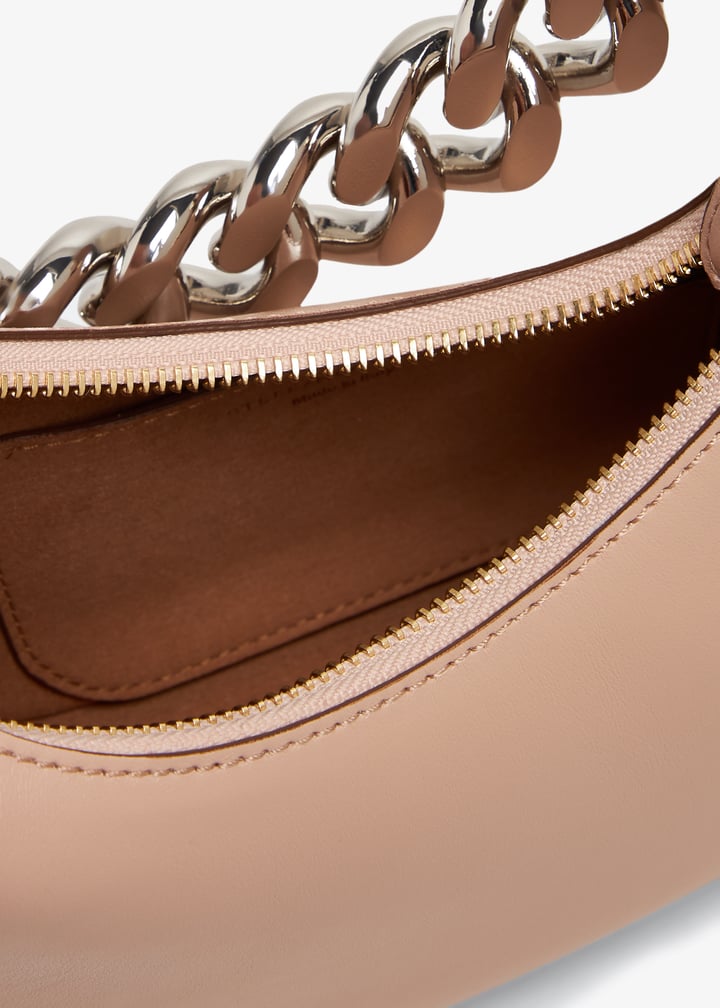 Stella McCartney ファベラミニ バッグ ブラウン Stella McCartney Frayme mini zipped shoulder bag for Women