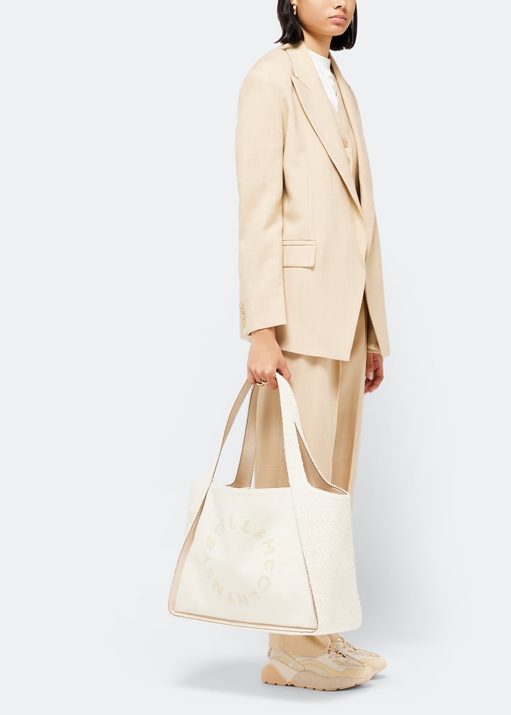 【新品】Stella McCartney Logo Towelling Tote Stella McCartney Logo towelling tote bag for Women - White in UAE