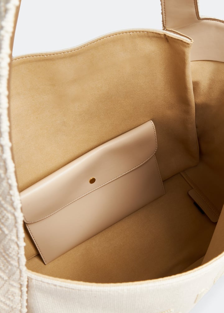 【新品】Stella McCartney Logo Towelling Tote Stella McCartney Logo towelling tote bag for Women - White in UAE