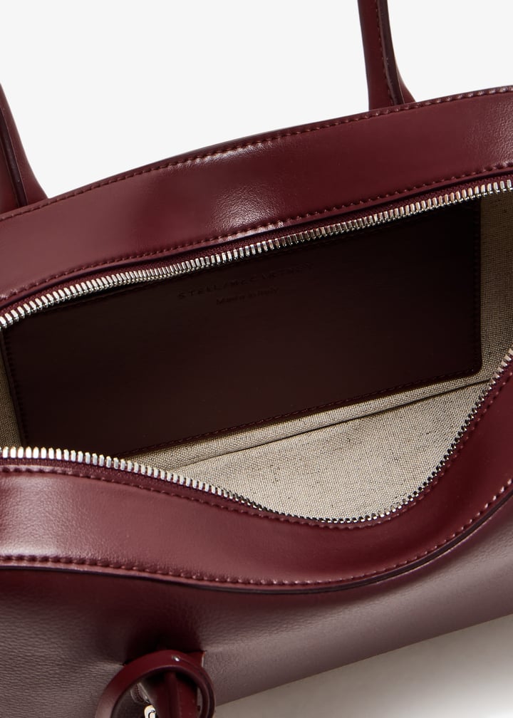 ハンドバッグ Stella Mccartney Burgundy Synthetic Leather Stella Ryder Han Stella McCartney Ryder Small Crossbody Bag | Neiman Marcus
