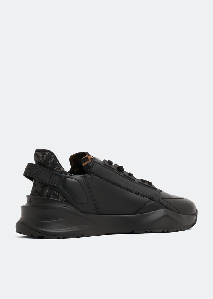 FENDI Flow sneakers for Men - Black in Kuwait | Level Shoes