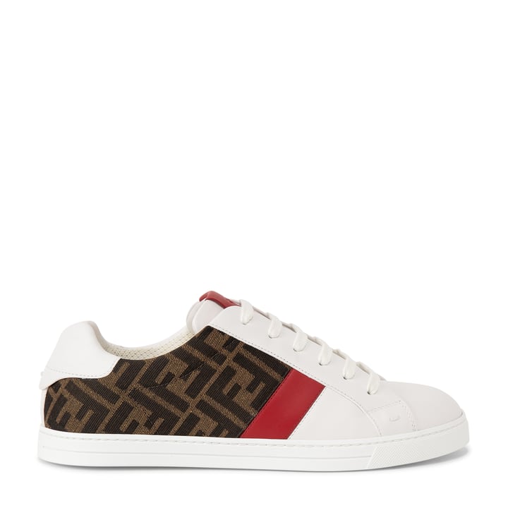 FENDI FXX777ASTBF0ZZ1 関税送料込 FENDI FF low top sneakers for Men - White in UAE | Level Shoes