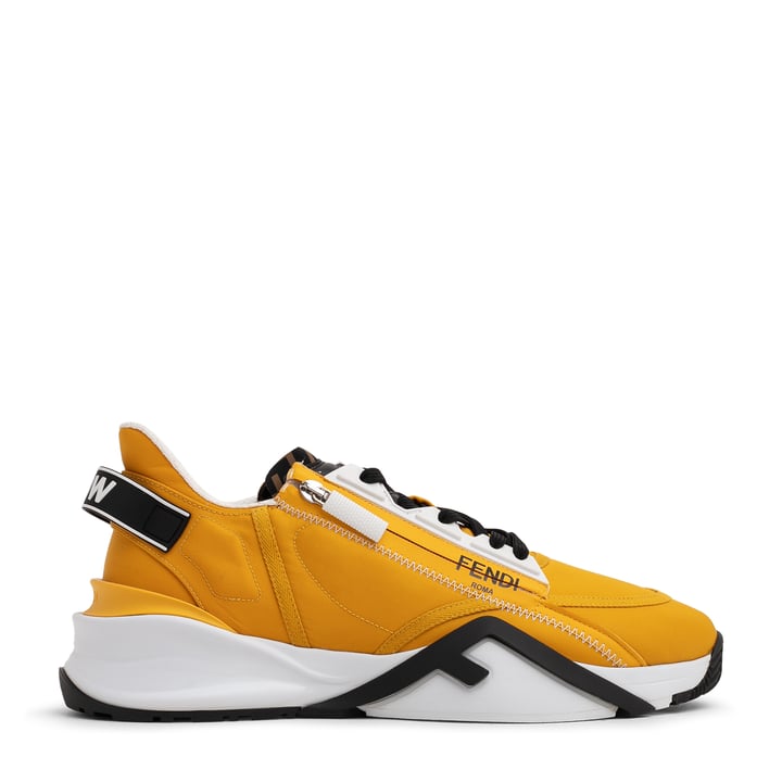 【関税＆送料込み】Fendi Flow Sneakers FENDI 人気 ロートップスニーカー 厚底 FF ロゴ Fendi Flow