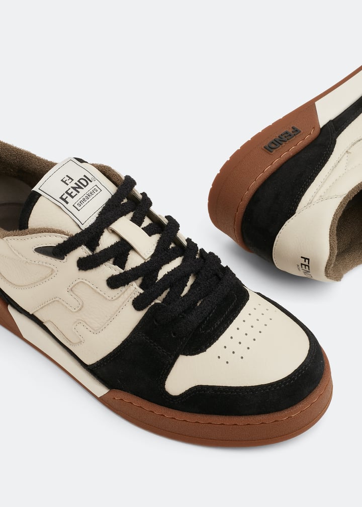 FENDI Fendi Match sneakers for Men - White in UAE | Level Shoes FENDI Fendi Match sneakers for Men - White in UAE | Level Shoes