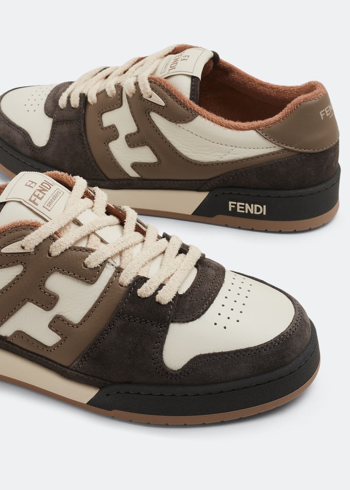 FENDI Match sneakers for Men - Brown in UAE | Level Shoes FENDI Match sneakers for Men - Brown in UAE | Level Shoes