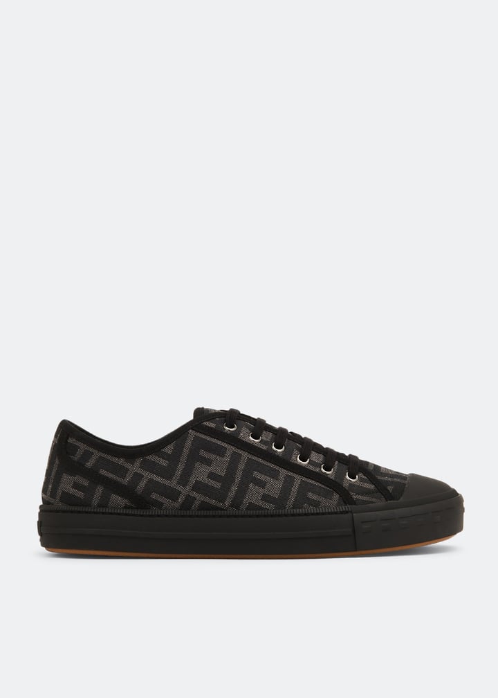 FENDI Domino sneakers for Men - Black in KSA | Level Shoes