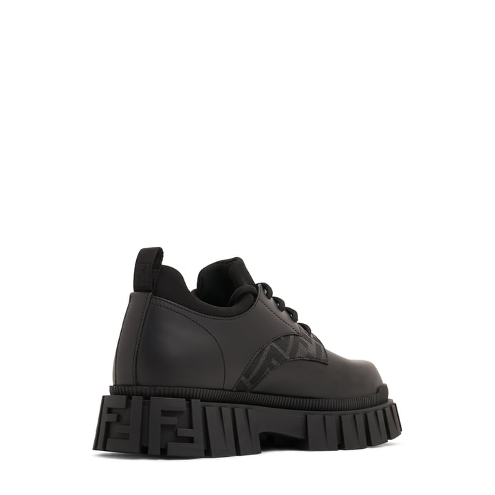 FENDI Force lace-up shoes for Men - Black in USA | Level Shoes display picture 1