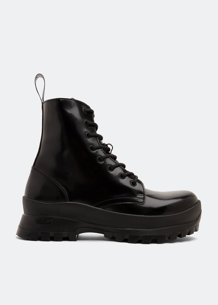 Ladies Boots Stella Mccartney Faux Leather Ankle Boots