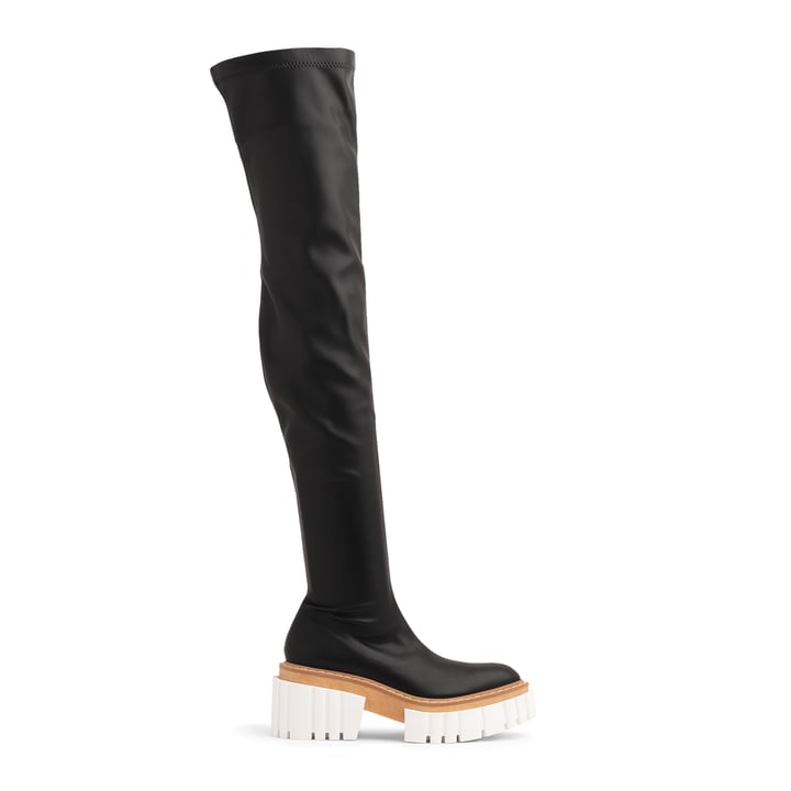 Stella McCartney Emilie 女式过膝靴- 黑色在阿联酋| | Level Shoes