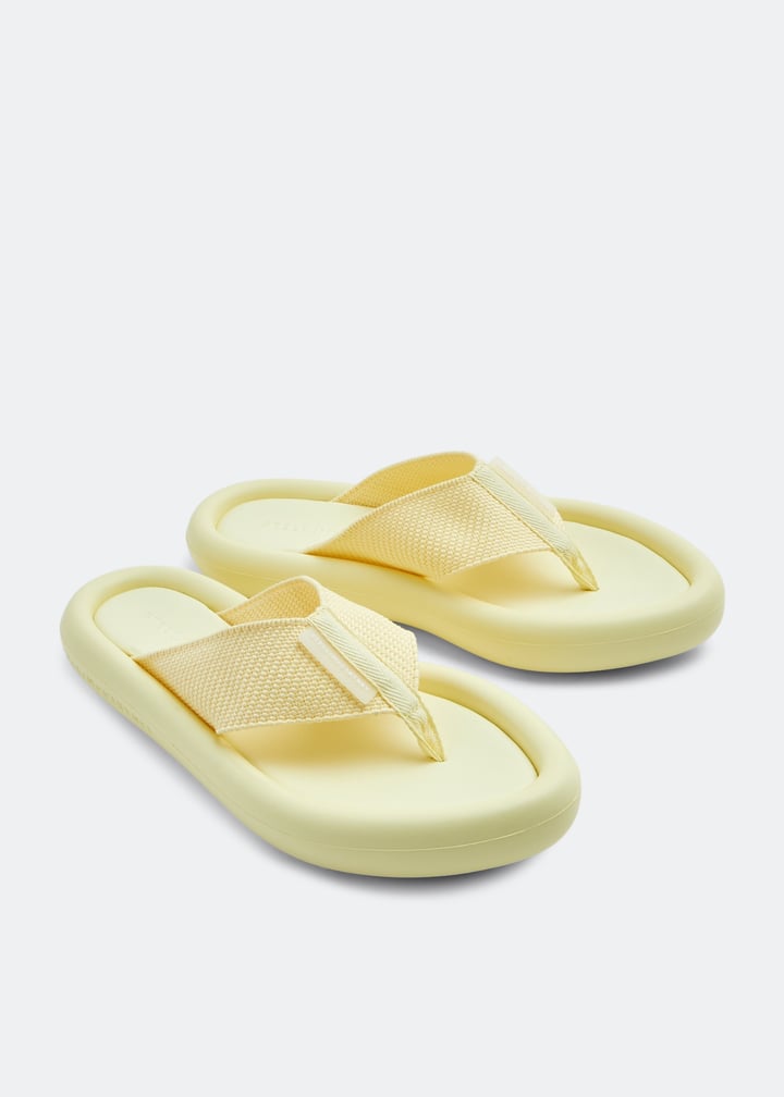 Stella McCartney Air thong sandals for Women - Yellow in UAE