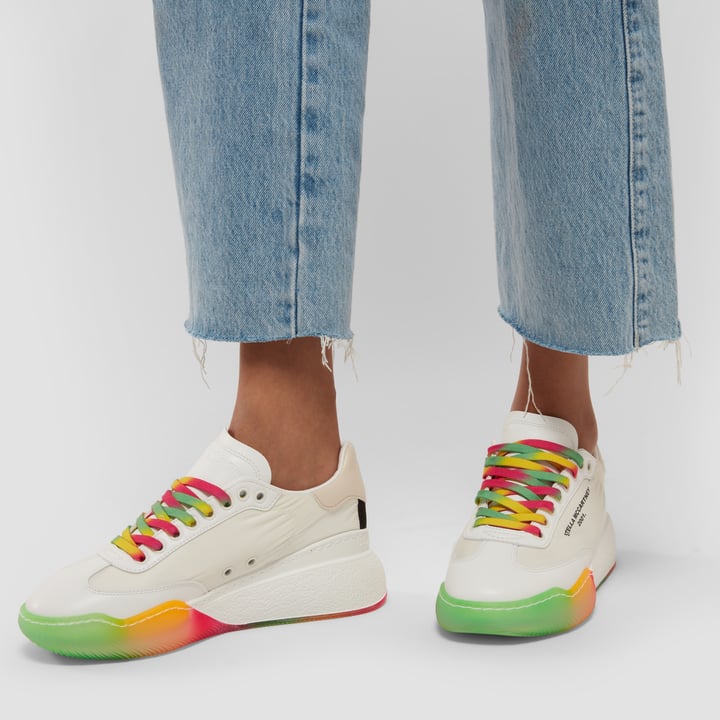 Stella McCartney Loop lace-up sneakers for Women - White in KSA