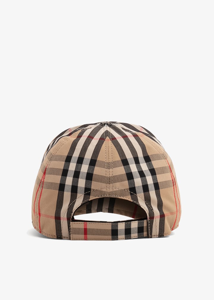 【送料&関税込】Burberry check Baseball Cap - Unisex Burberry - Check Baseball Cap | HBX - Globally Curated