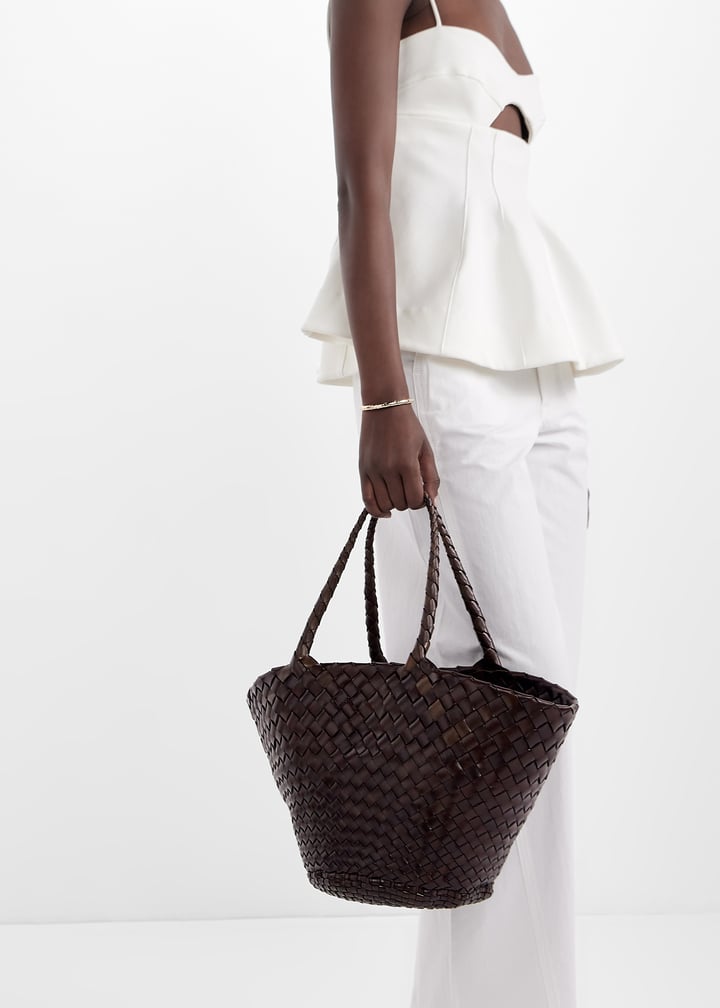 Dragon Diffusion Egola basket bag for Women - Brown in UAE