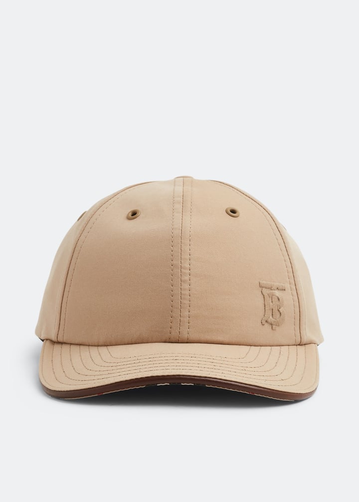 Monogram motif baseball cap