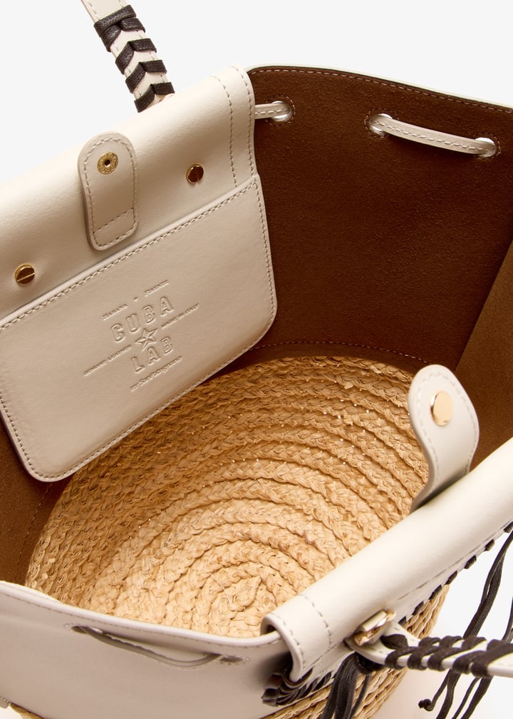 Cuba Lab Bolero tote bag for Women - Cream in USA | Level Shoes