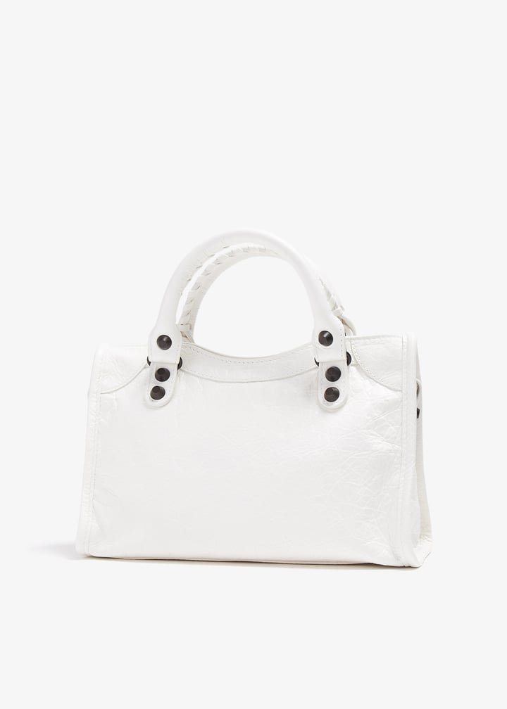 【BALENCIAGA】ル シティ ミニバッグ★8063952ABEK9104★白 Women's Le City Bag Mini in Optic White | Balenciaga US