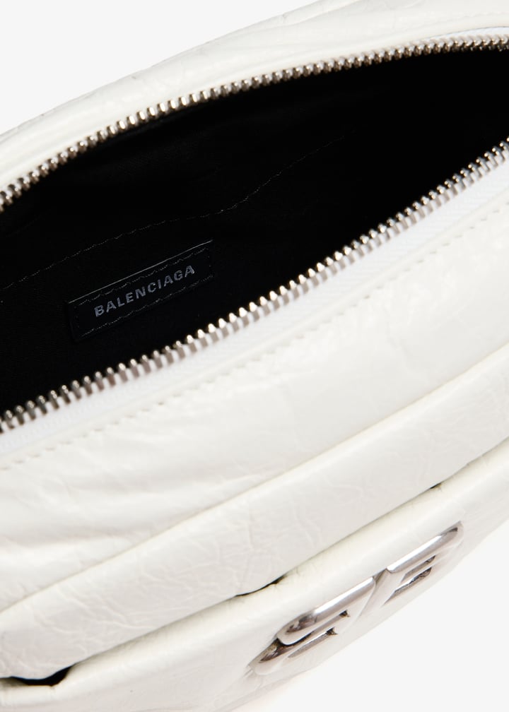 レア BALENCIAGA★Monaco XS カメラバッグ★ホワイト BALENCIAGA | XS Monaco Leather Camera Bag | Women | Lane