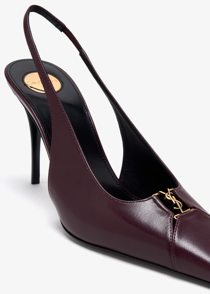 Saint Laurent Babylone Breteuil 90 slingback pumps for Women