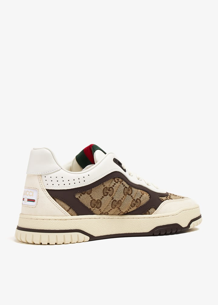 Gucci Re-Web sneakers for Women - Beige in UAE | Level Shoes