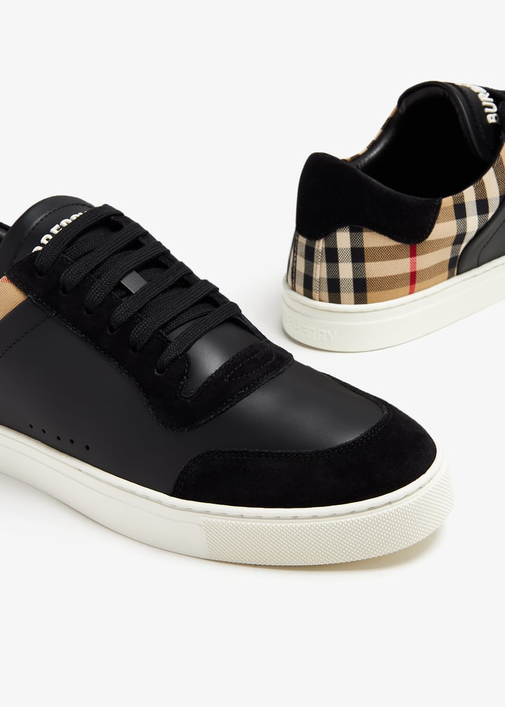 Burberry Stevie sneakers for Men - Black in UAE | Level Shoes