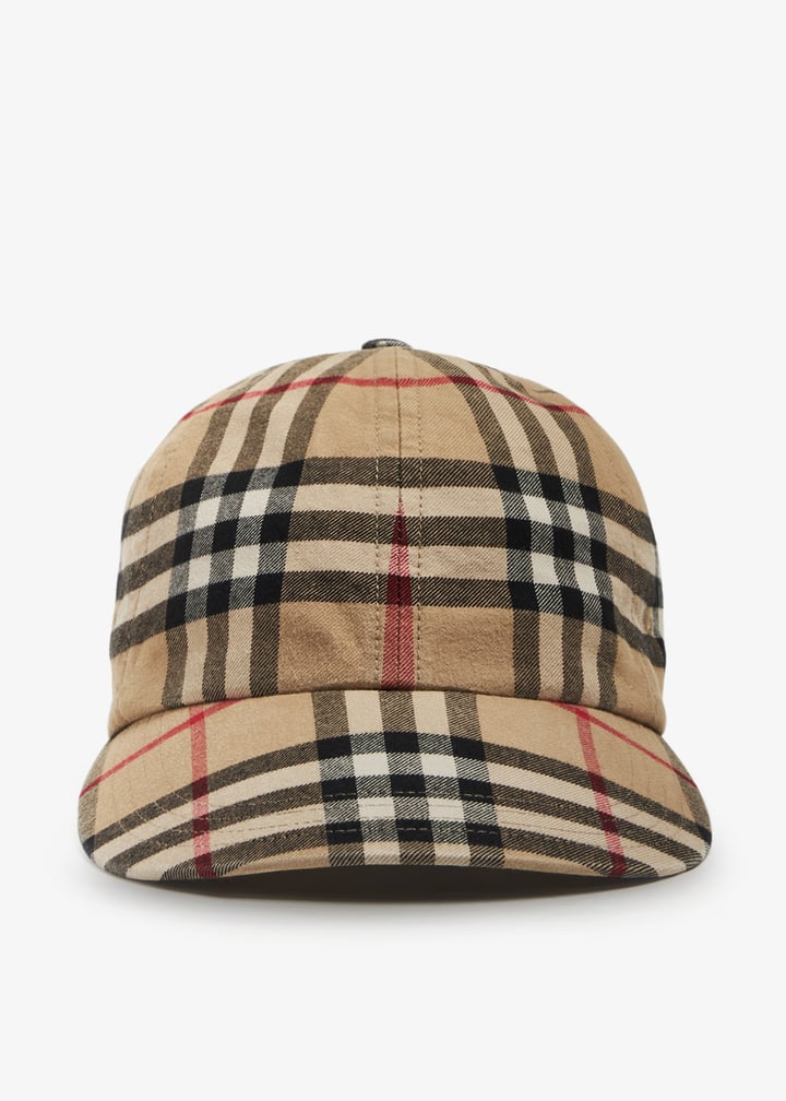 Burberry Archive Check baseball cap for Men - Printed in KSA