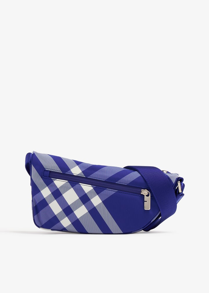 Burberry Shield crossbody bag for Men - Blue in UAE | Level