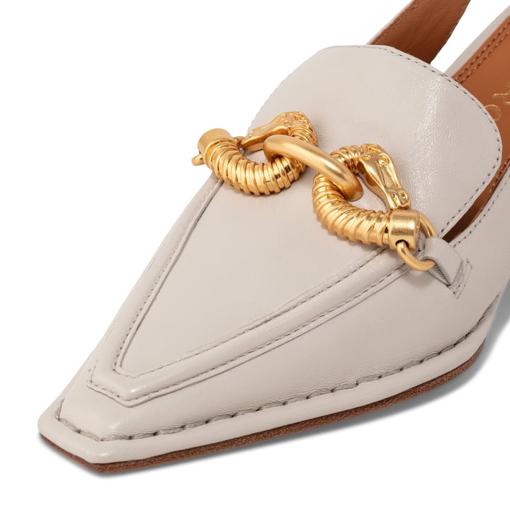 Tory Burch Jessa wedge pumps for Women - White in UAE