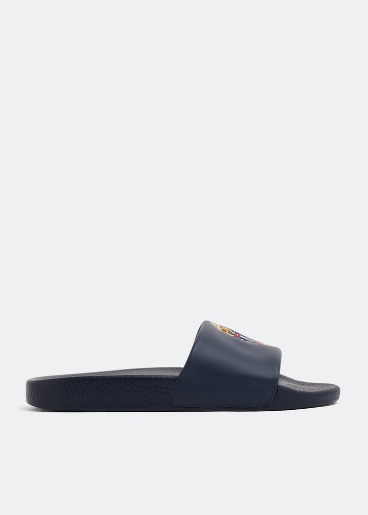 Slide Sandals Ralph Lauren Bear Sliders Polo Ralph Lauren Bear