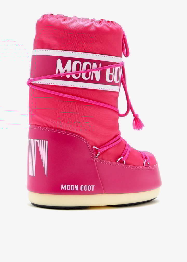 Moon Boot Icon boots for Kids Unisex - Pink in UAE | Level Shoes