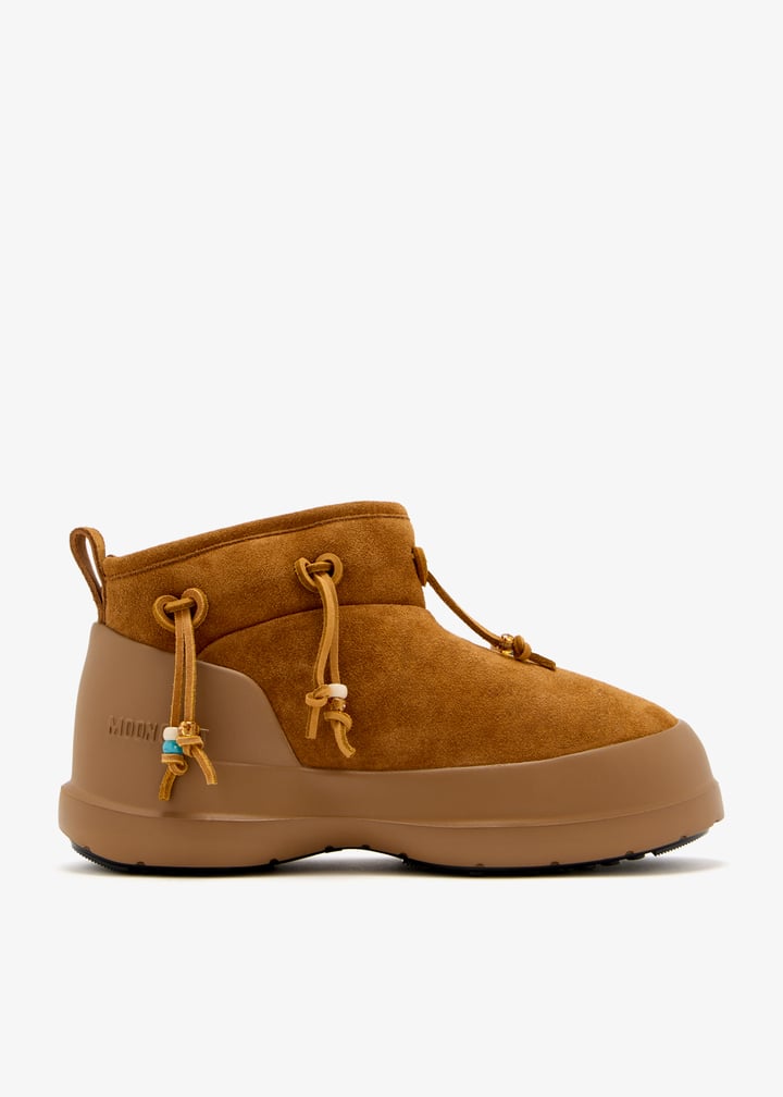 Moon Boot Luna Low Beads boots for Women - Brown in UAE