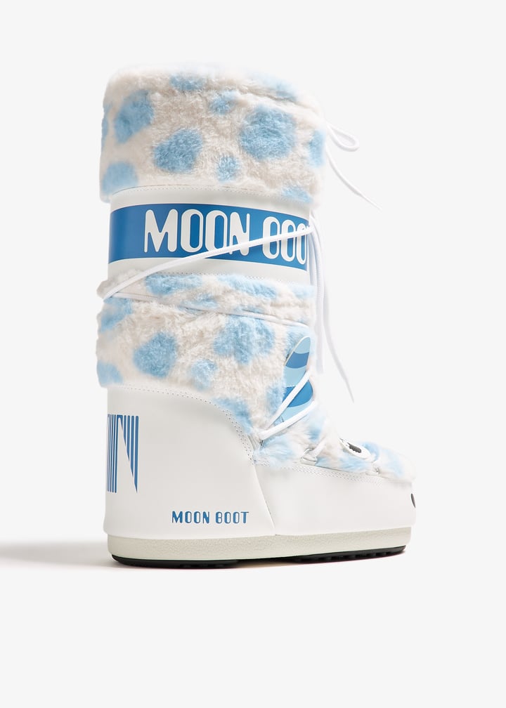 Moon Boot Icon Yeti boots for Girl - White in UAE | Level Shoes