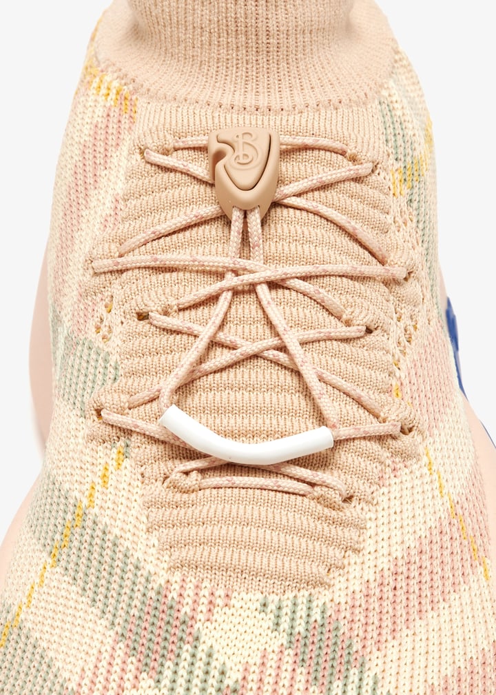 BURBERRY レディース スニーカー 8101071 NEPTUNE Burberry Check Knit Neptune sneakers for Women - Beige in