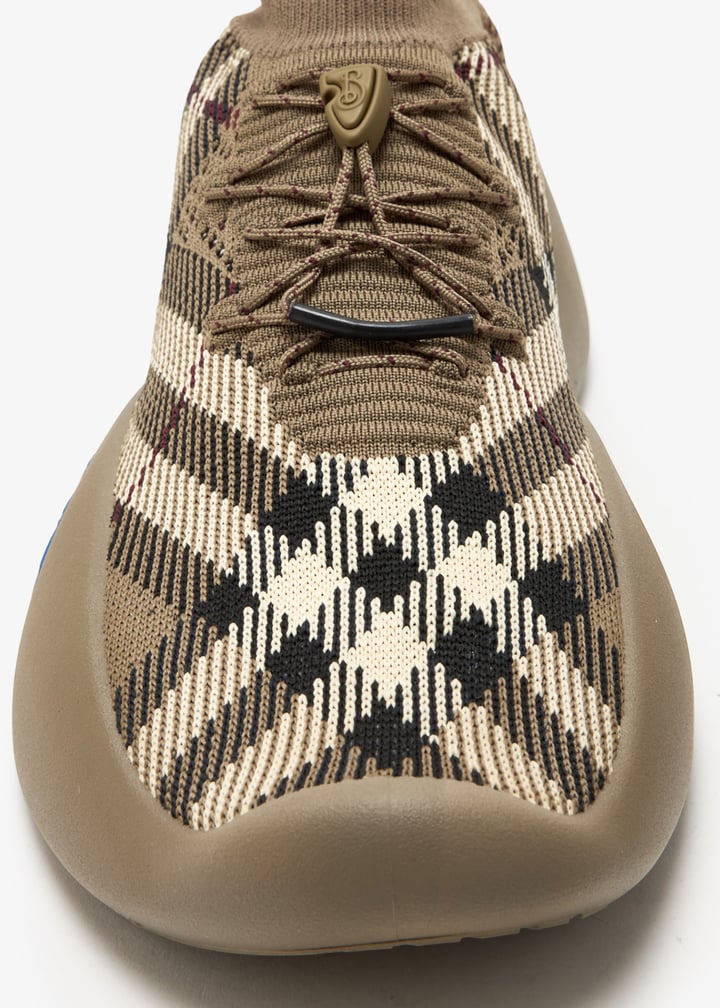 スニーカー BURBERRY NEPTUNE SNEAKERS IN CHECK KNIT Burberry Neptune Check-Knit Sneakers | Saks Fifth Avenue