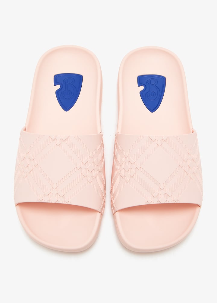【Burberry】Dive Sandals - Burberry - Synthetic - Pink 0400022083440_GLOSS?wid=600&