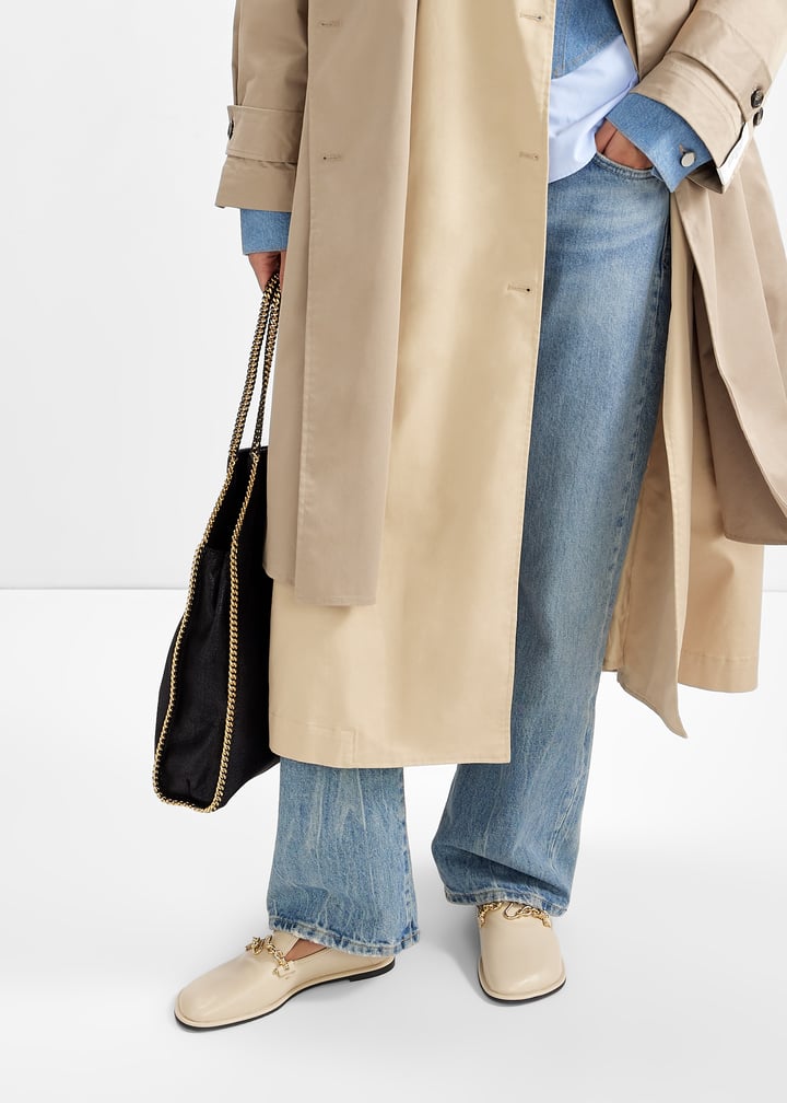 Stella McCartney Ryder collapsible loafers for Women - Cream