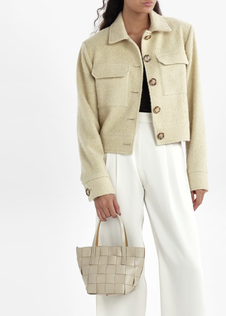 トートバッグ Dragon Diffusion SS25 JAPAN MINI (8105 TAN) dragon-diffusion-woven-leather