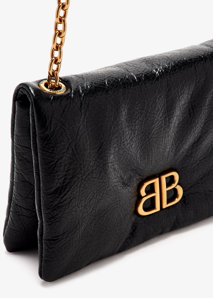 BALENCIAGA ♪ MONACO ナノ バッグ メタライズド 8105622AAY BALENCIAGA ♪ MONACO ナノ バッグ メタライズド 8105622AAY