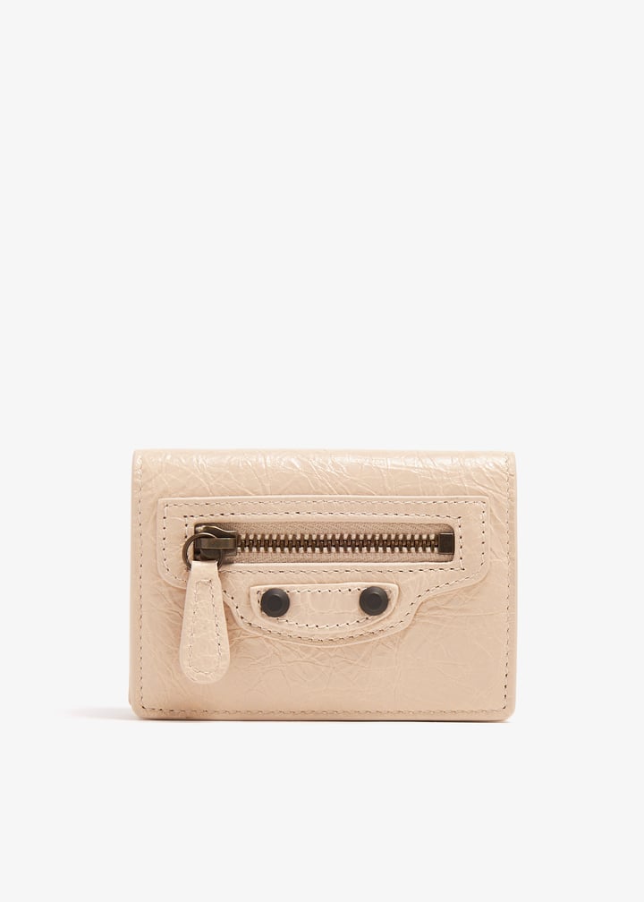 Balenciaga Le City mini wallet for Women - Beige in UAE